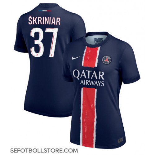 Paris Saint-Germain Milan Skriniar #37 Replika Hemmatröja Dam 2024-25 Kortärmad